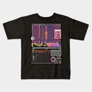 Science fantasy graphic design Kids T-Shirt